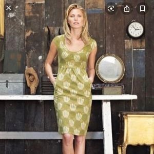 Boden Floral jersey dress